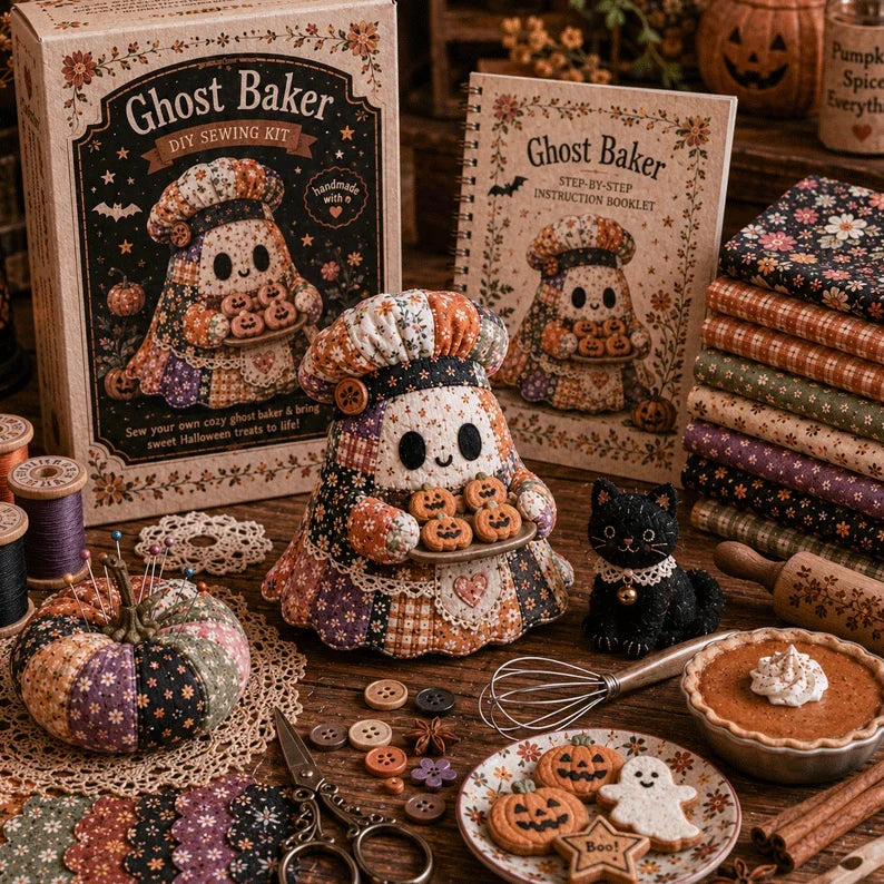Hands-On Little Ghost’s Cozy DIY Patchwork Kit for Creative Play