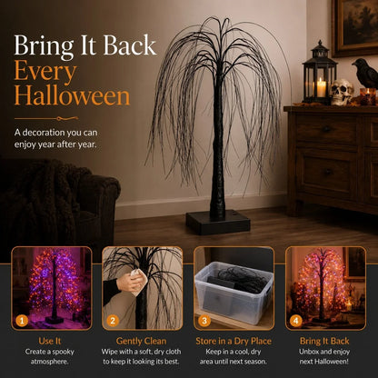 Decorative Spooky Tree Light for Focused Lighting