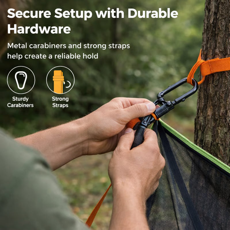 Purpose-Built Triangular Camping Hammock for Everyday Use