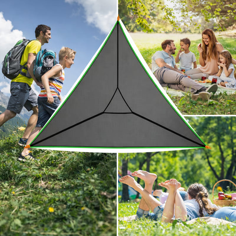 Purpose-Built Triangular Camping Hammock for Everyday Use