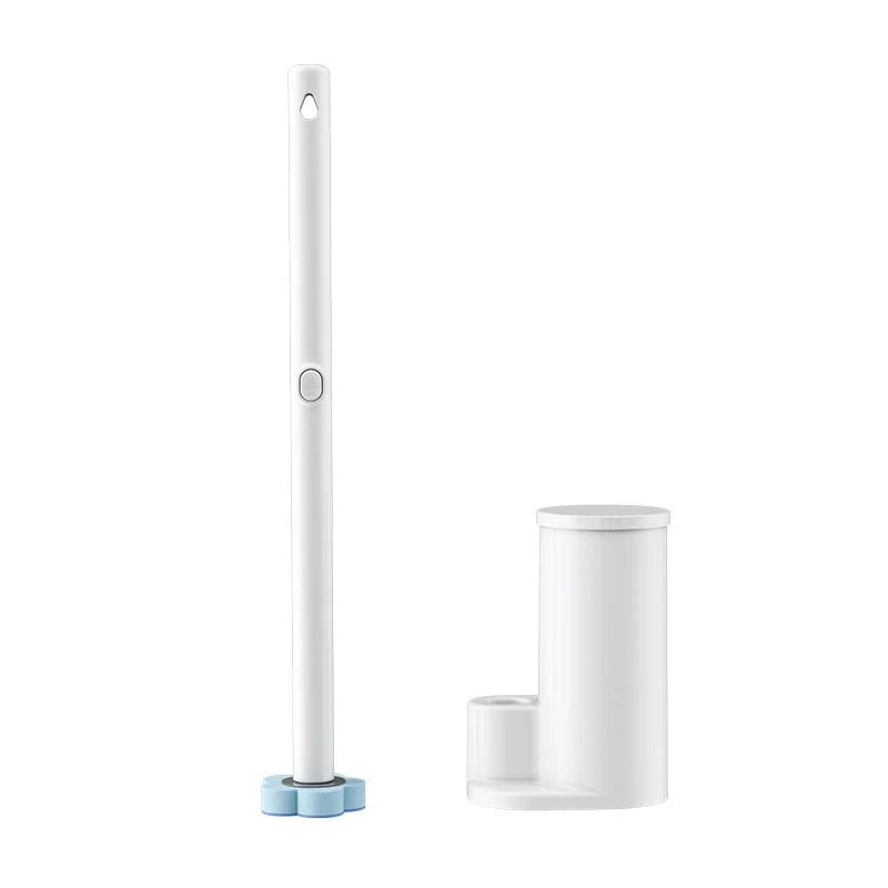 Hands-On Toilet Scrubber Kit with Self-Cleaning Disposable Pads – No