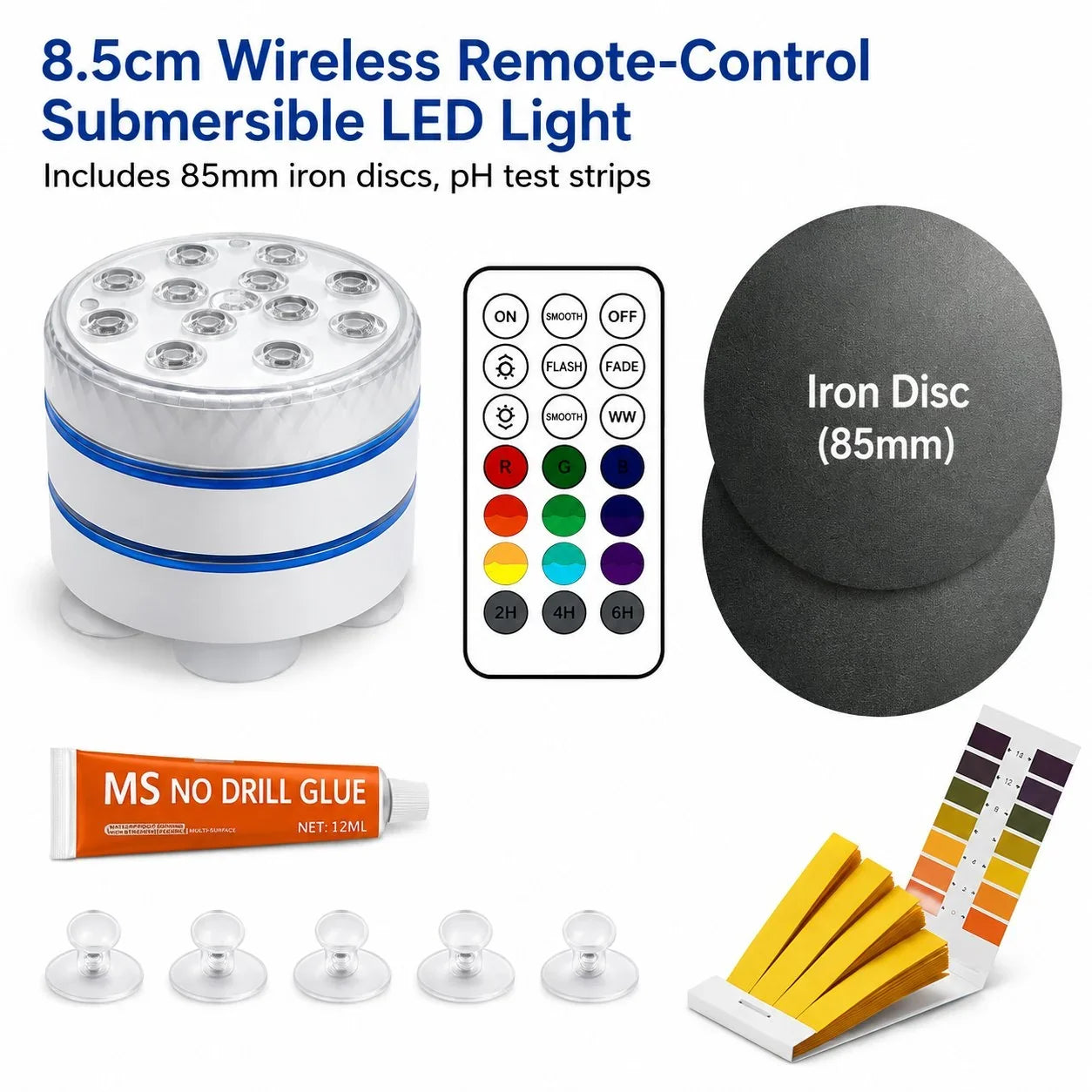 Decorative Light Up Your Pool Nights – Magnetic Waterproof LED Lights