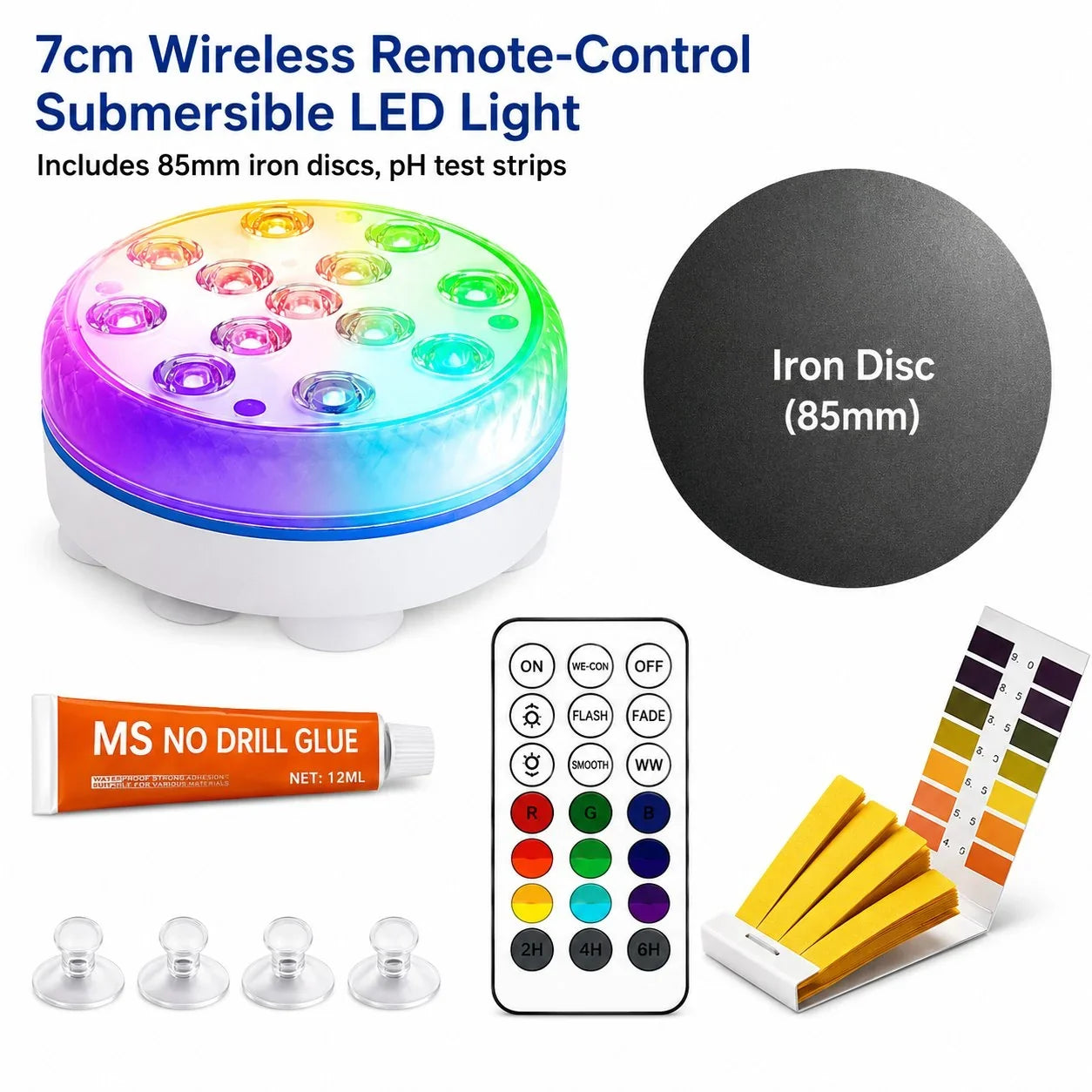 Decorative Light Up Your Pool Nights – Magnetic Waterproof LED Lights