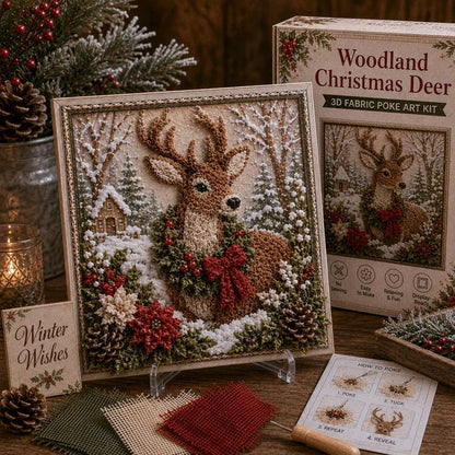 Purpose-Built 3D-kerststof-poke-art-set for Everyday Use