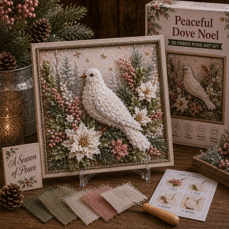Purpose-Built 3D-kerststof-poke-art-set for Everyday Use