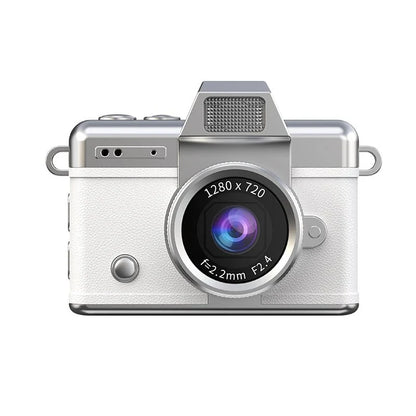 Purpose-Built Retro Mini Digital Camera – 1080P Flip Screen, Keychain