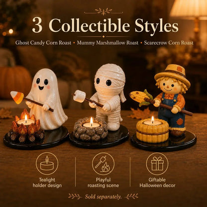 Decorative Campfire Tealight Holder for Focused Lighting