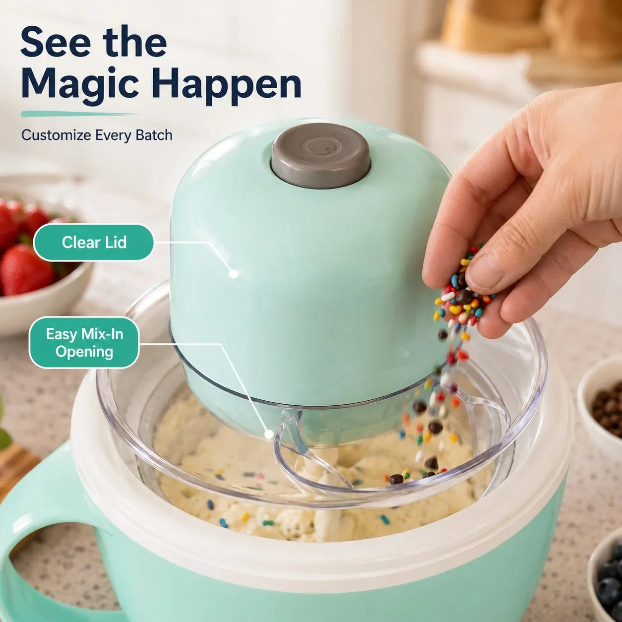 Purpose-Built USB Family DIY Ice Cream Maker for Everyday Use