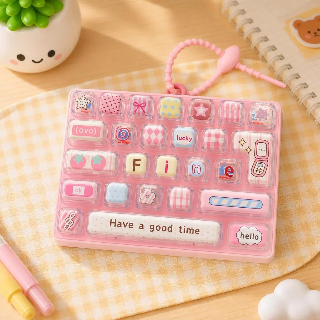 Hands-On 26-Key Mini Mechanical Keyboard Fidget Toy