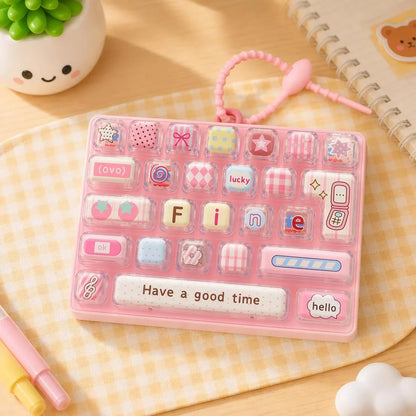 Hands-On 26-Key Mini Mechanical Keyboard Fidget Toy