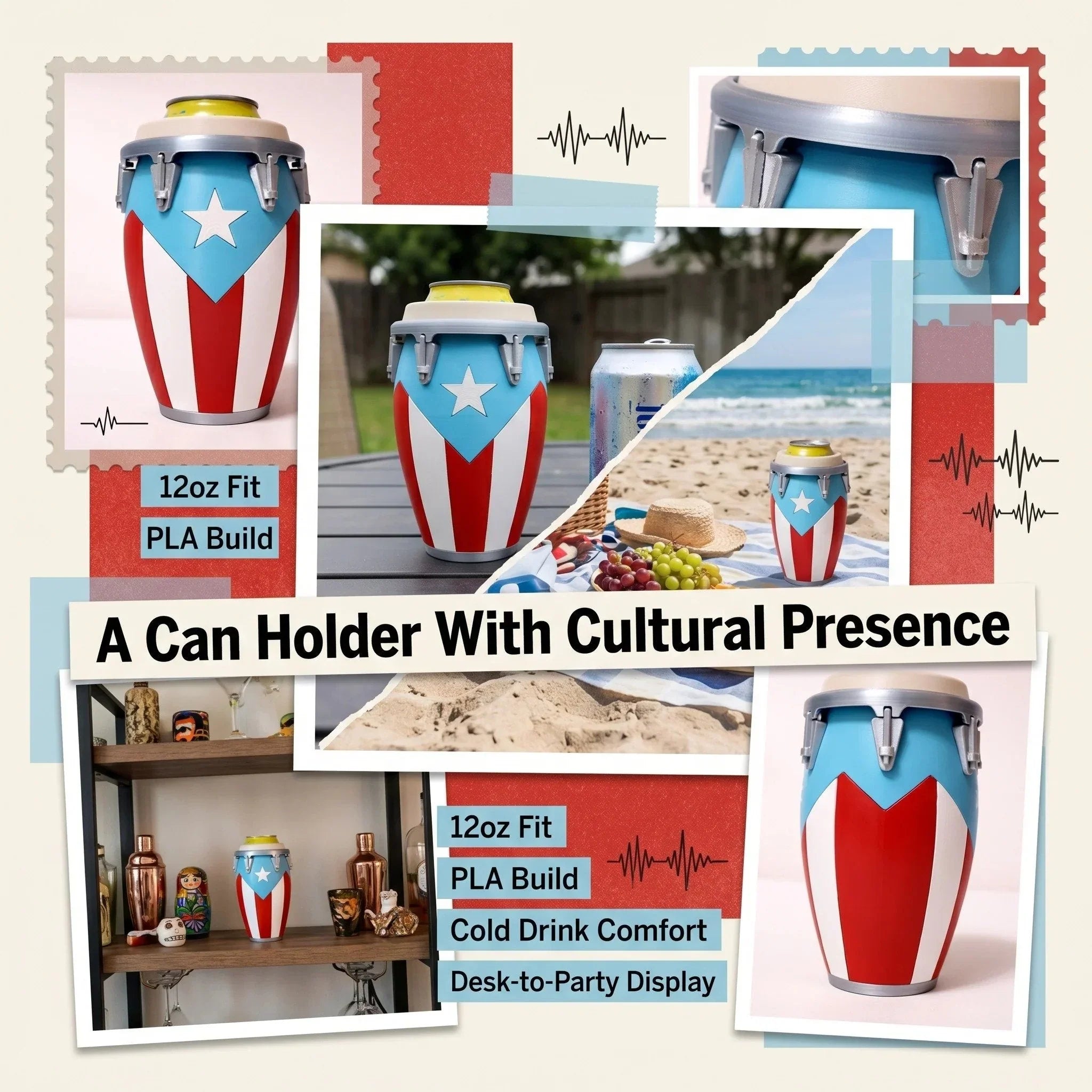 Vehicle-Ready Conga-Style Can Holder – a Time for Practical Car Use