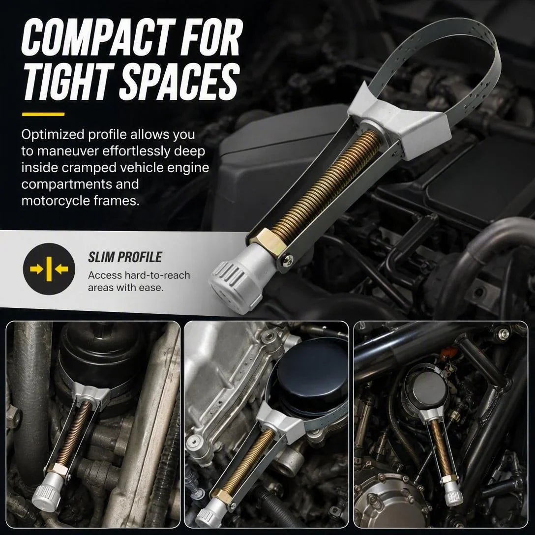 Vehicle-Ready NEW Auto Car Diameter Adjustable Oil Filter Removal