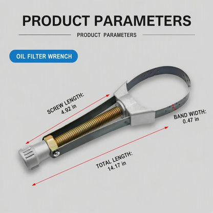 Vehicle-Ready NEW Auto Car Diameter Adjustable Oil Filter Removal