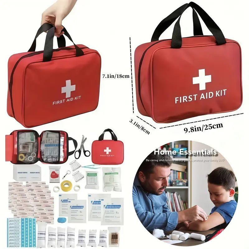 Hands-On First Aid Kit – High-quality, waterproof, and portable