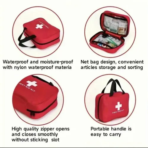 Hands-On First Aid Kit – High-quality, waterproof, and portable
