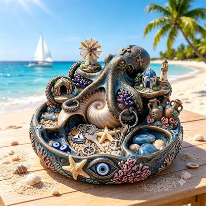 Purpose-Built Deep Sea Santorini: Octopus Guardian Mythological