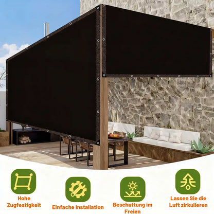 Purpose-Built Heavy Duty Sunblock Shade Cloth for Everyday Use
