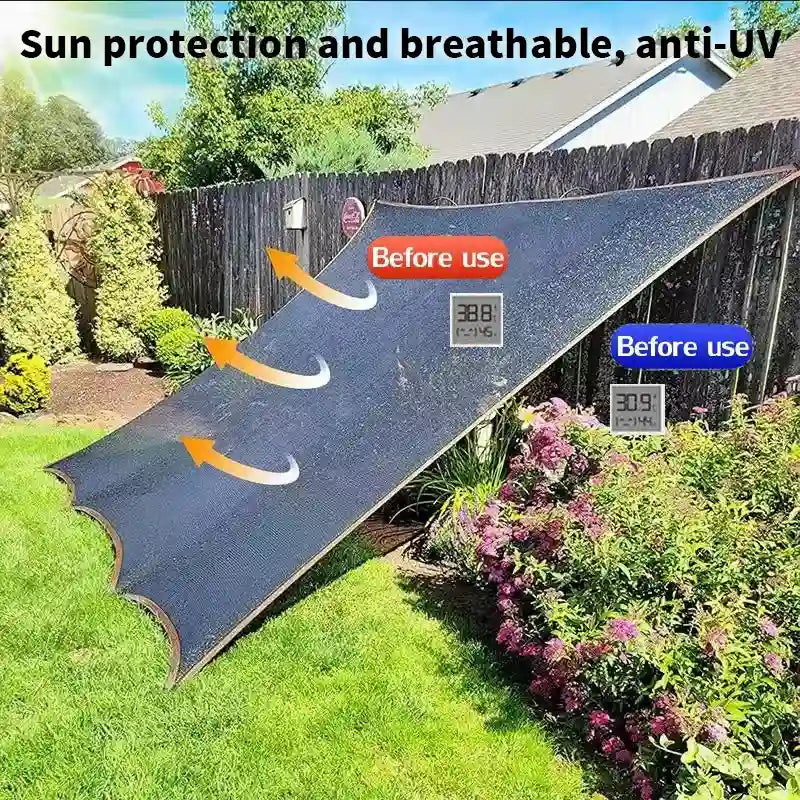 Purpose-Built Heavy Duty Sunblock Shade Cloth for Everyday Use