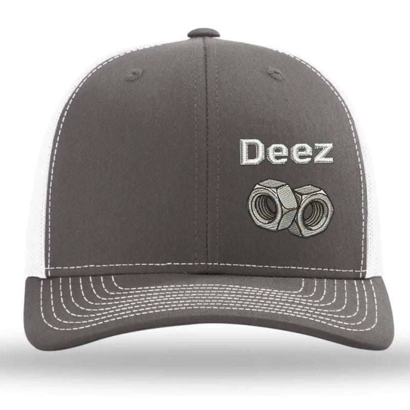 Deez Nuts Embroidered Adjustable Trucker Hat