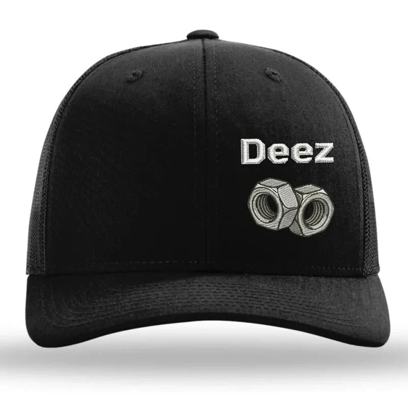 Deez Nuts Embroidered Adjustable Trucker Hat