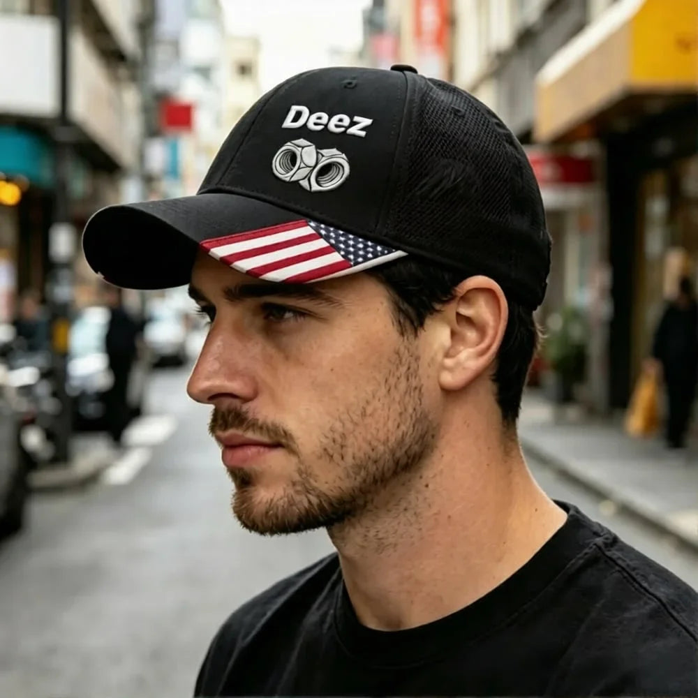 Deez Nuts Embroidered Adjustable Trucker Hat