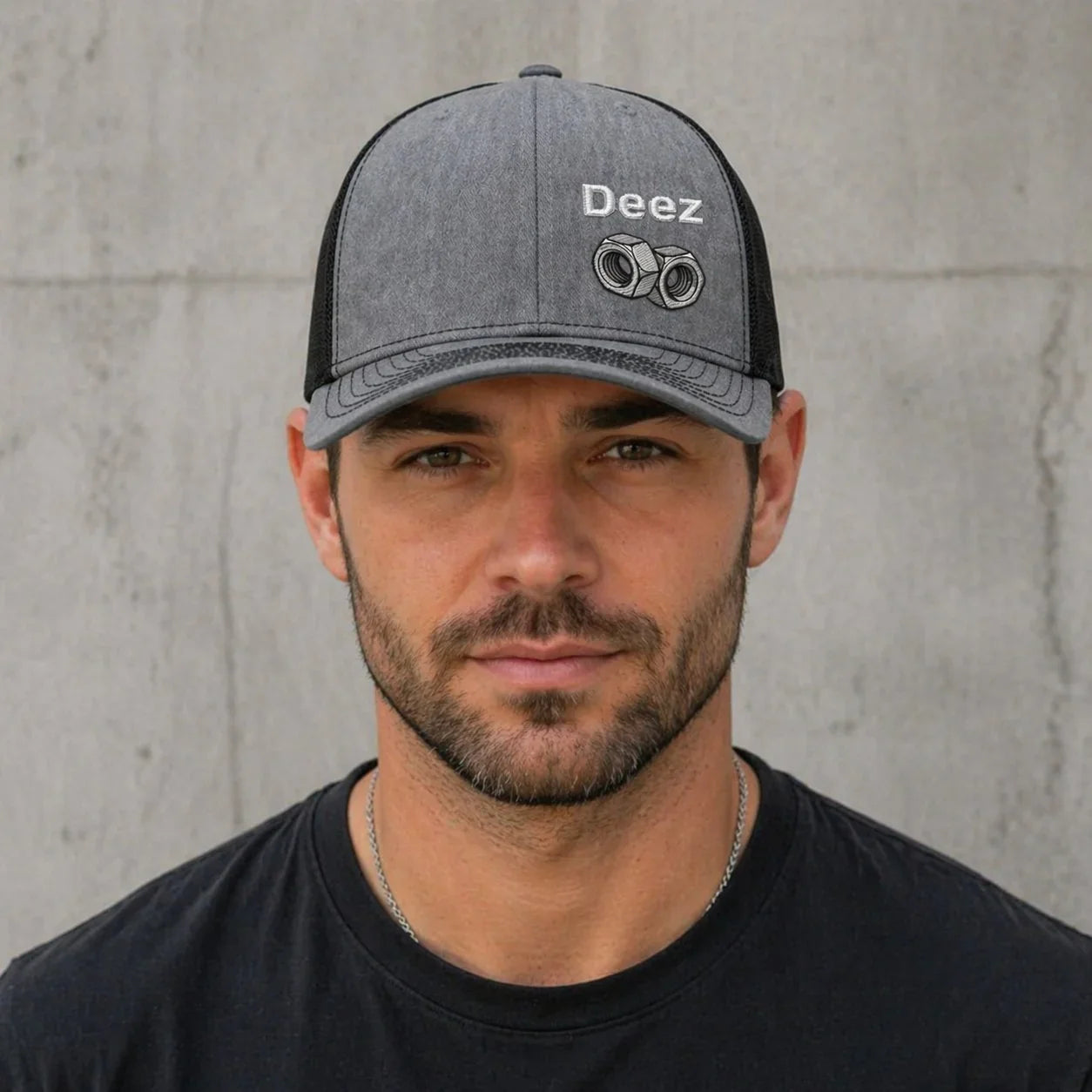 Deez Nuts Embroidered Adjustable Trucker Hat