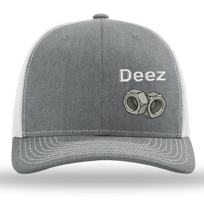 Deez Nuts Embroidered Adjustable Trucker Hat