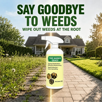 Natural Weed and Grass Control Spray for Outdoor Use