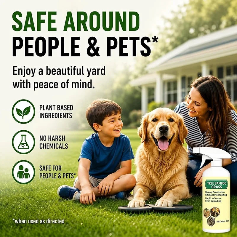 Natural Weed and Grass Control Spray for Outdoor Use
