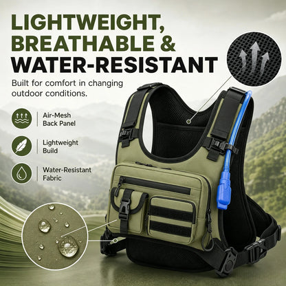 2.0L Lightweight Hydration Vest for Running, Hiking and Cycling