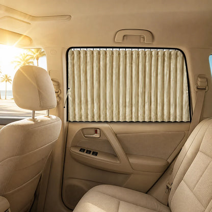 Vehicle-Ready 4 Pcs Magnetic Car Side Window Sun Shades for Garage Use