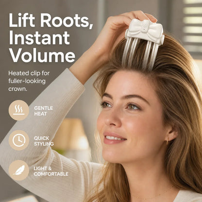 Workshop-Ready Wireless Heated Volumizing Root Lift Clip - Salon