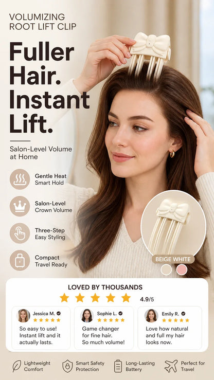 Workshop-Ready Wireless Heated Volumizing Root Lift Clip - Salon