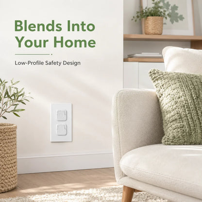 Purpose-Built Baby Proof Socket Covers with Smart Handle Design