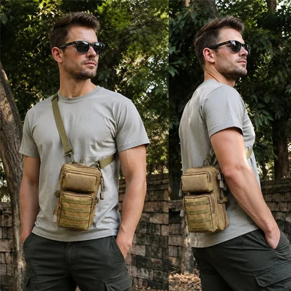 Vehicle-Ready Compact EDC Sling Bag – Tactical Utility Pouch For