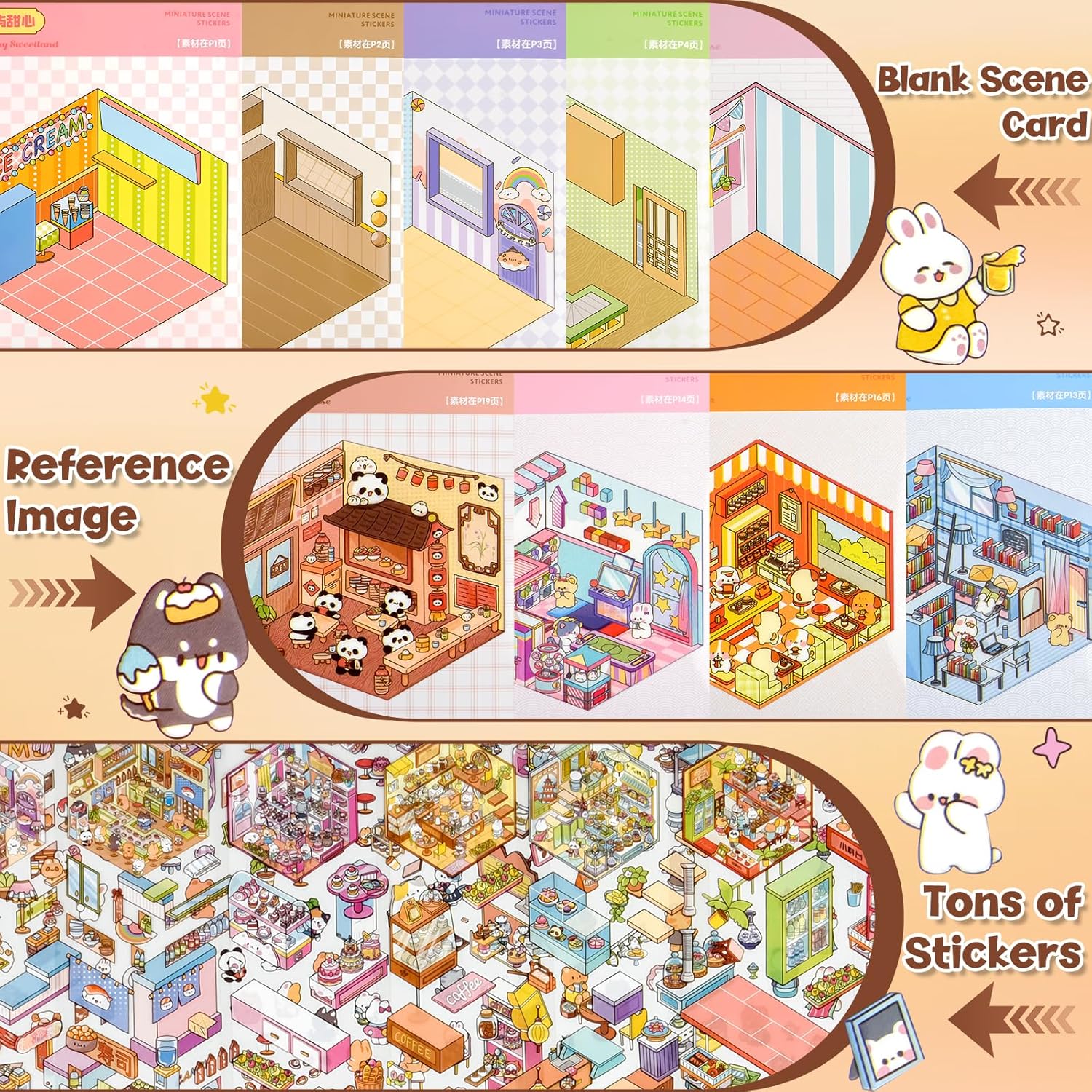 Hands-On Create Your Unique – Sticker Book for Creative Play