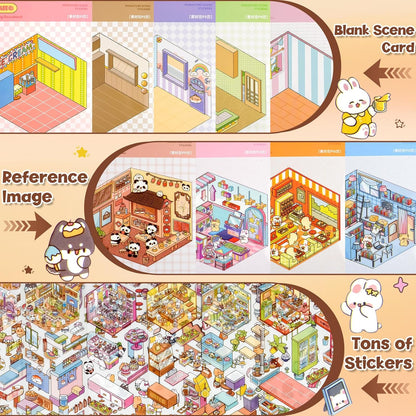 Hands-On Create Your Unique – Sticker Book for Creative Play