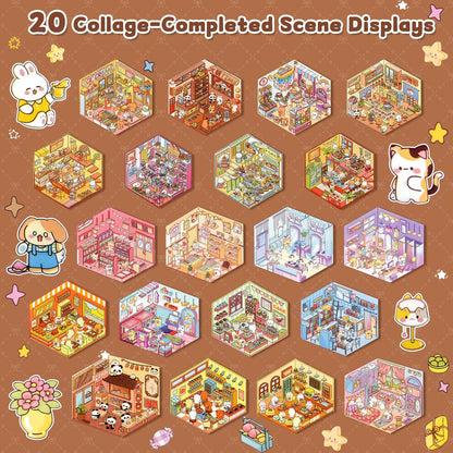 Hands-On Create Your Unique – Sticker Book for Creative Play