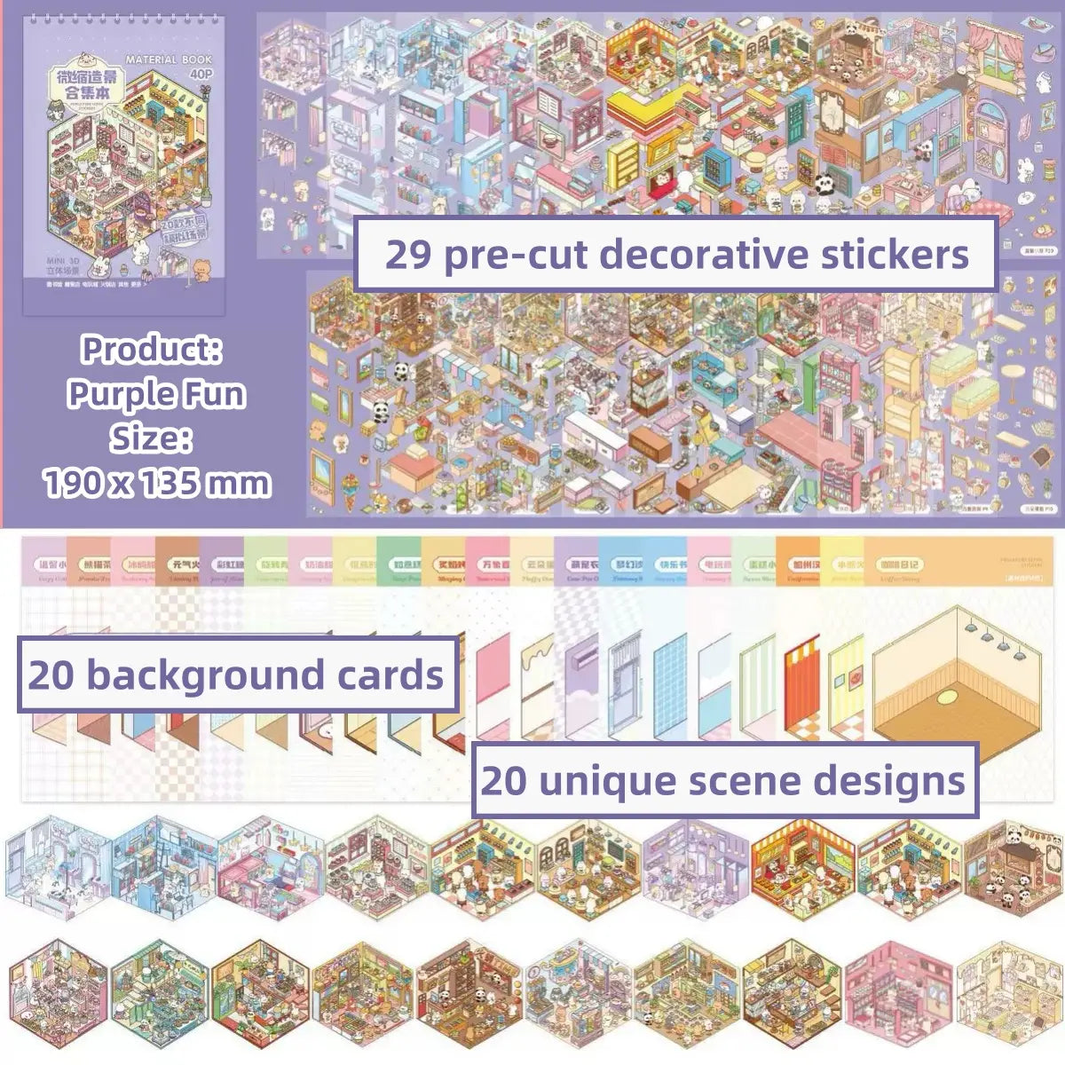 Hands-On Create Your Unique – Sticker Book for Creative Play
