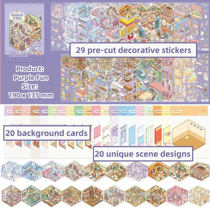 Hands-On Create Your Unique – Sticker Book for Creative Play