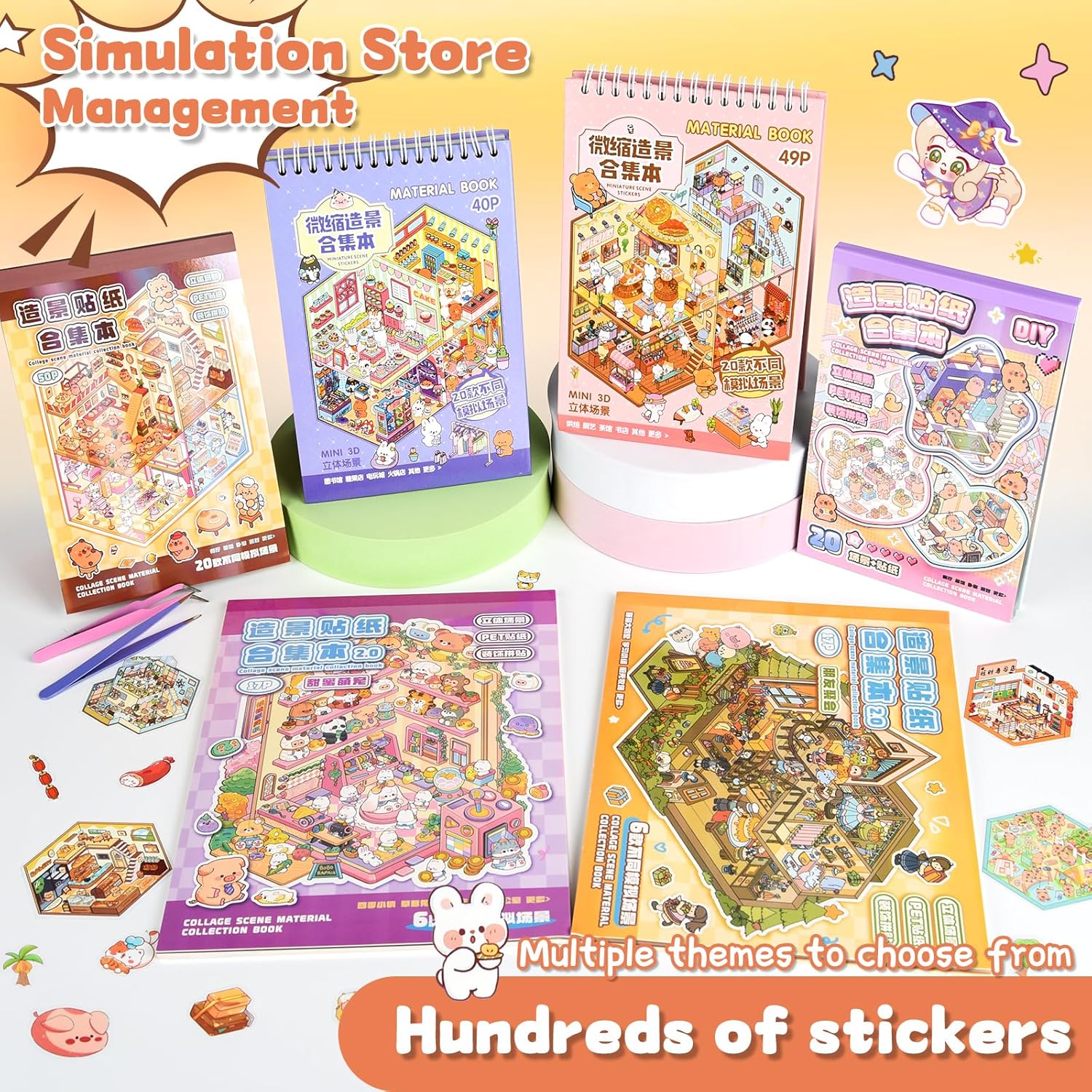 Hands-On Create Your Unique – Sticker Book for Creative Play
