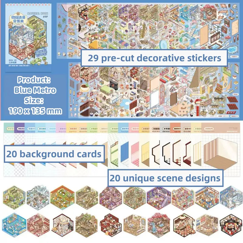 Hands-On Create Your Unique – Sticker Book for Creative Play