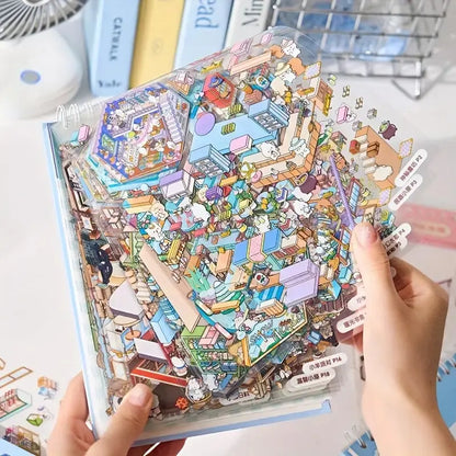 Hands-On Create Your Unique – Sticker Book for Creative Play