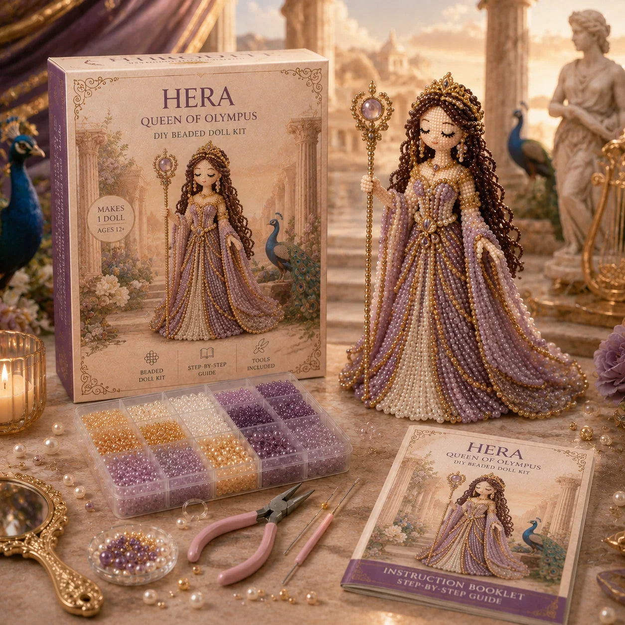 Hands-On Divine Beaded Goddess Kit for Creative Play