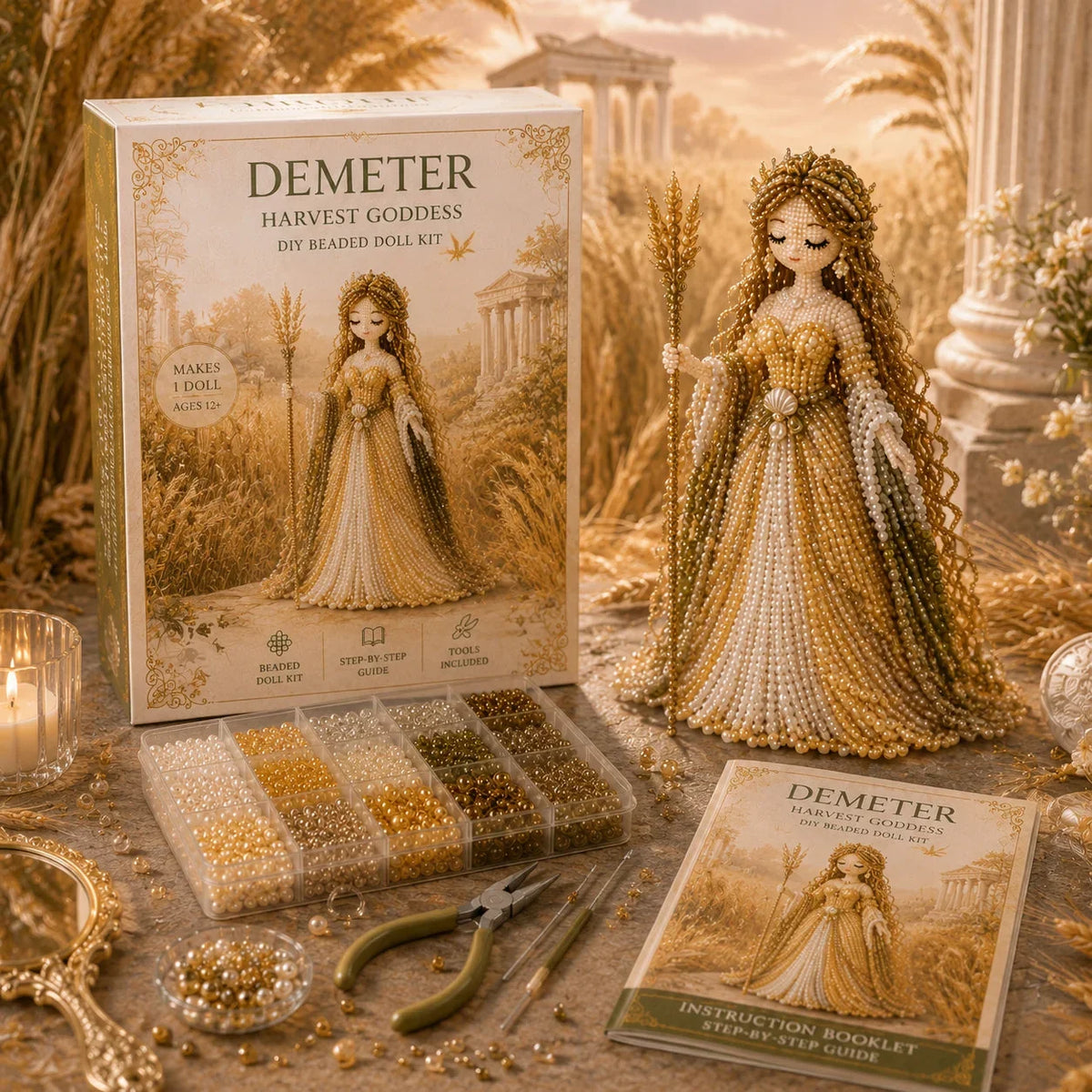 Hands-On Divine Beaded Goddess Kit for Creative Play