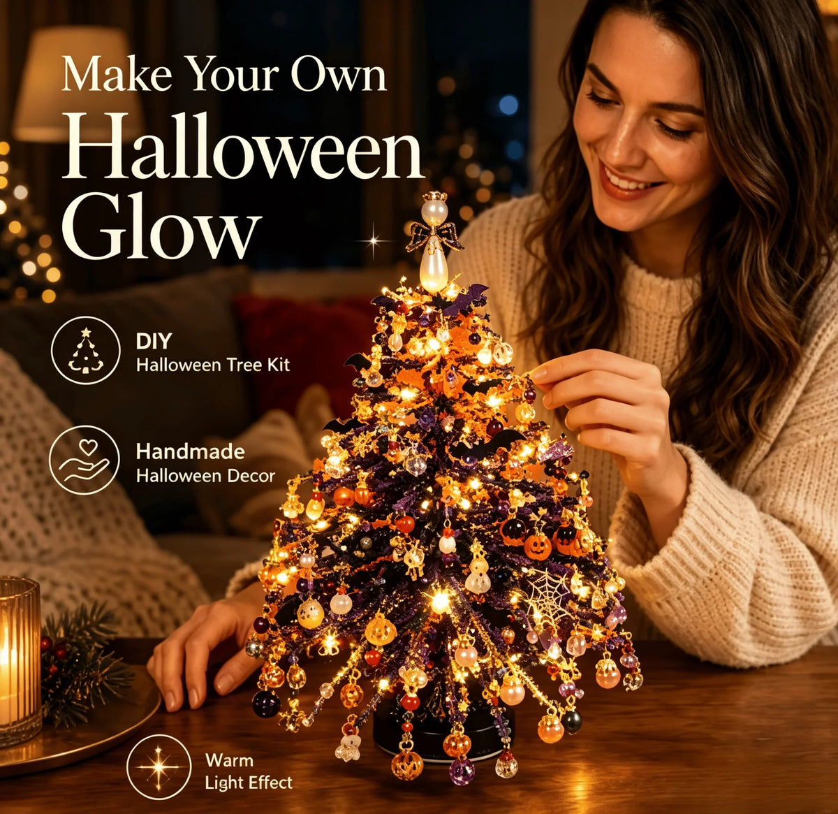 Hands-On DIY Beaded Tree Kit – Create Your Own Sparkling – Diy Beaded