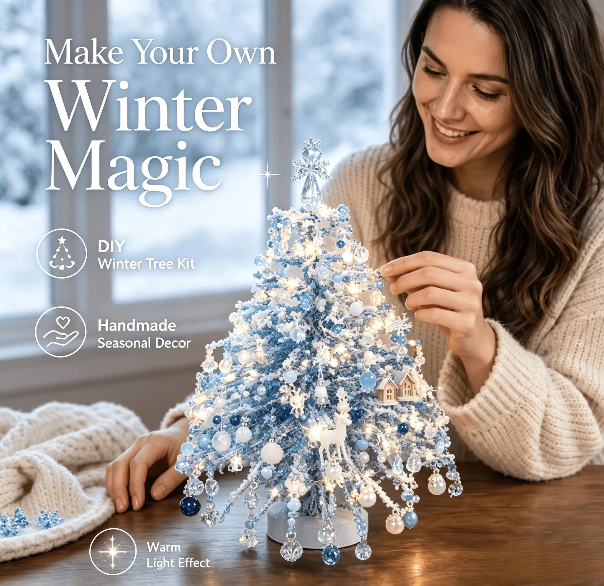 Hands-On DIY Beaded Tree Kit – Create Your Own Sparkling – Diy Beaded