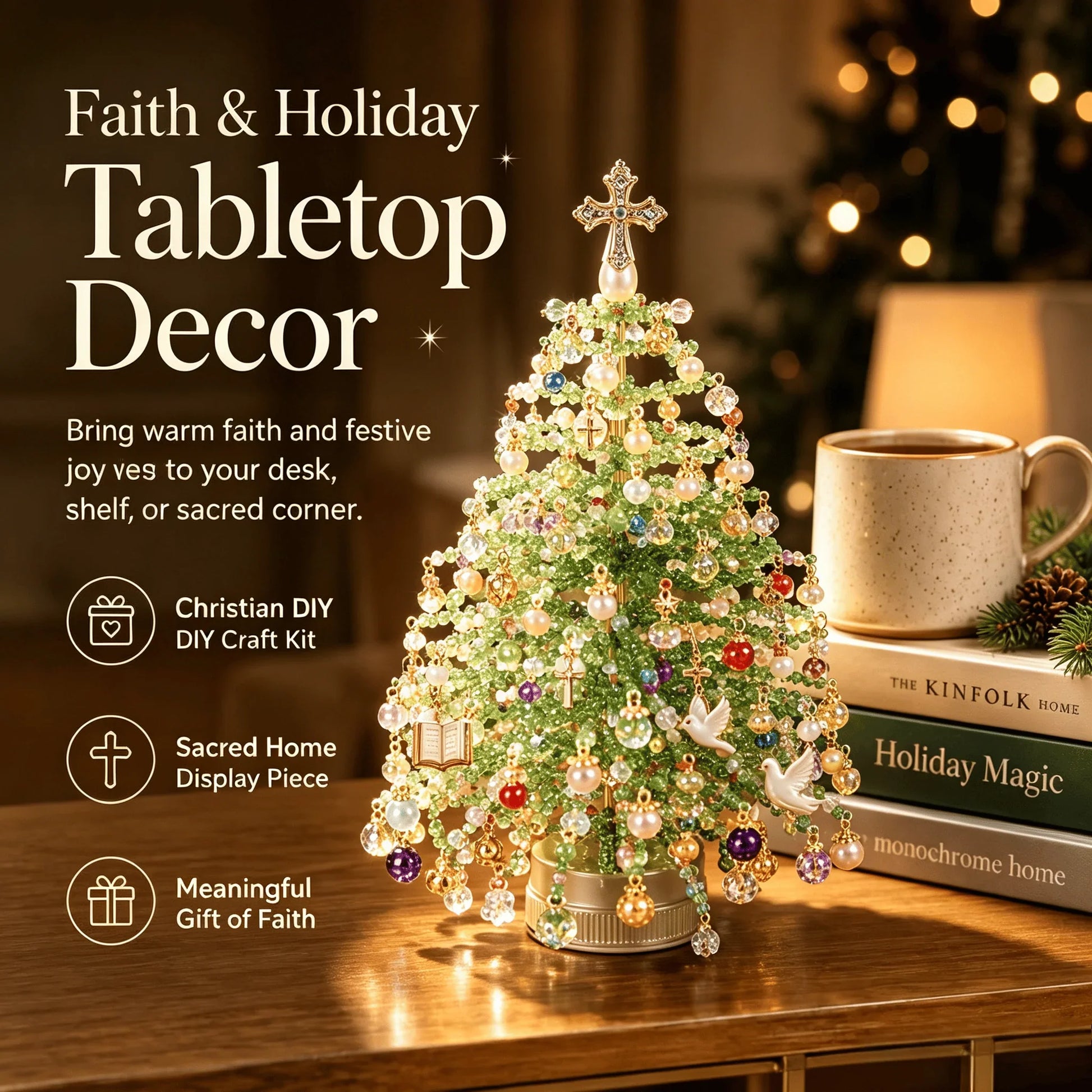 Hands-On DIY Beaded Tree Kit – Create Your Own Sparkling – Diy Beaded