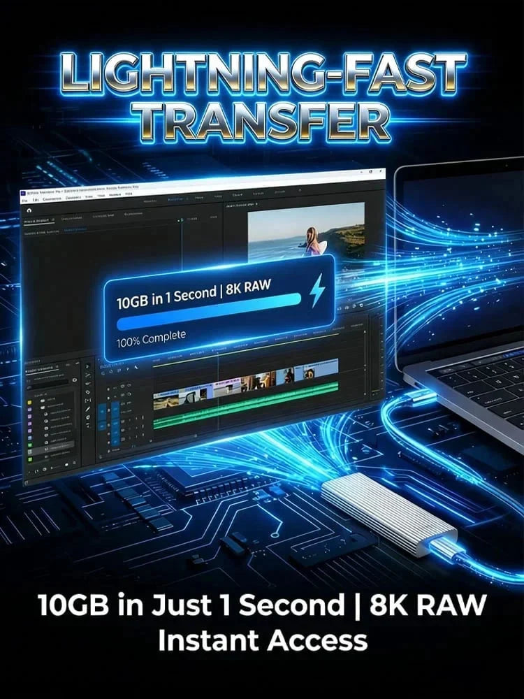 Compact 16TB Mini SSD with a Type-C Connection