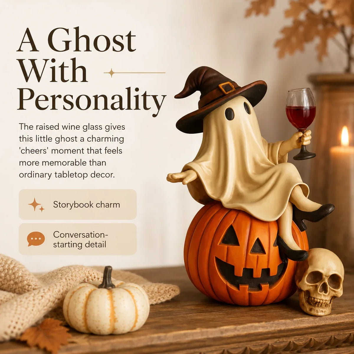 Purpose-Built Ghost Wine Night Decor（副本） for Everyday Use